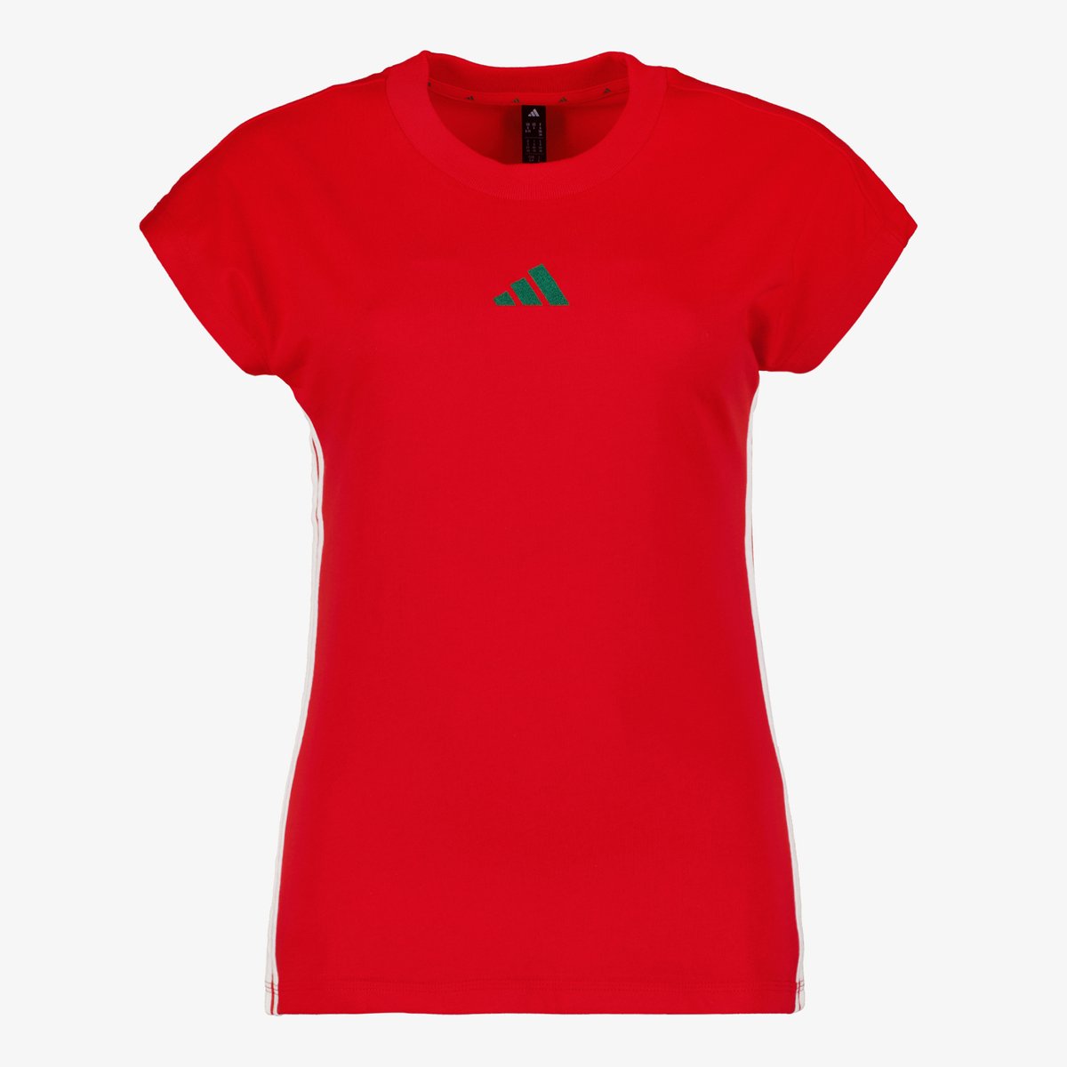 Adidas W 3S WC dames sport T-shirt Rood