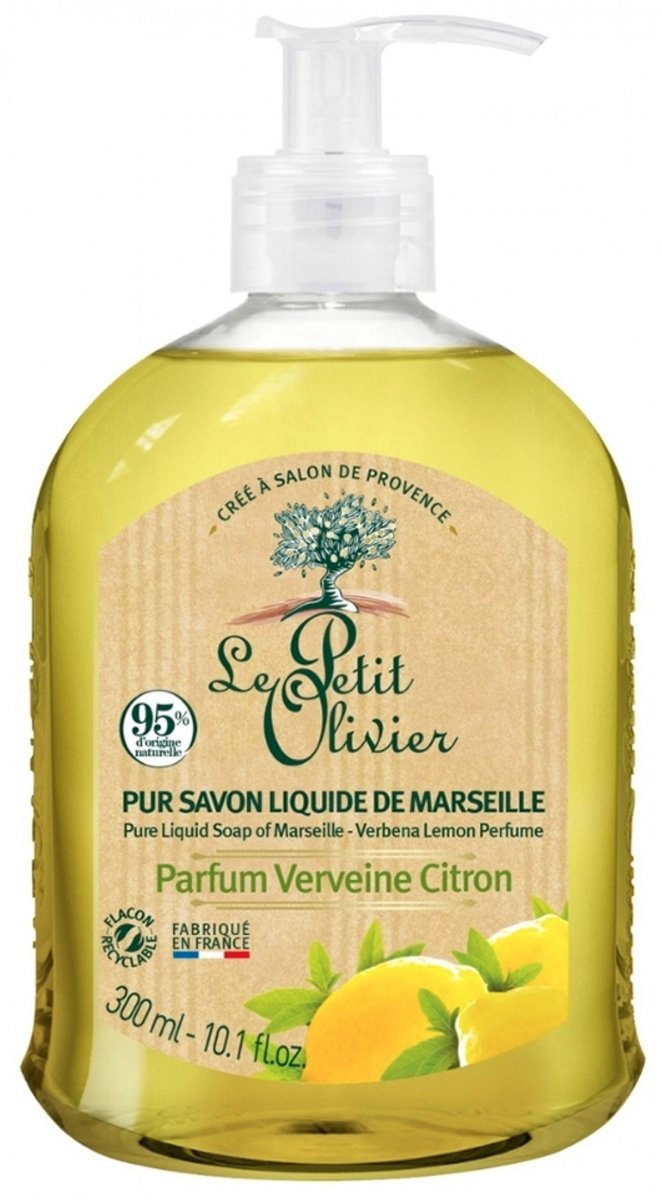 Le Petit Olivier Pure Vloeibare Marseille Zeep Verbena Citroen 300 ml