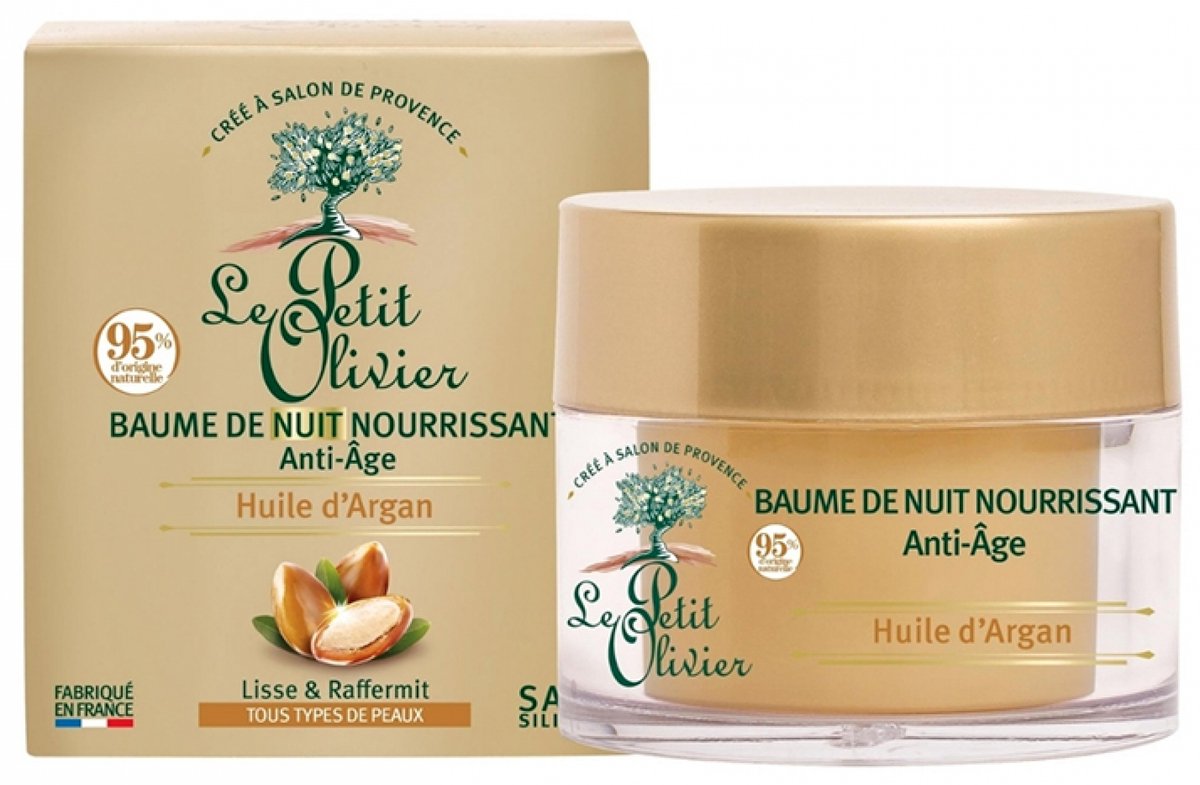 Petit Olivier Argan Oil Nourishing Night Balm For Woman
