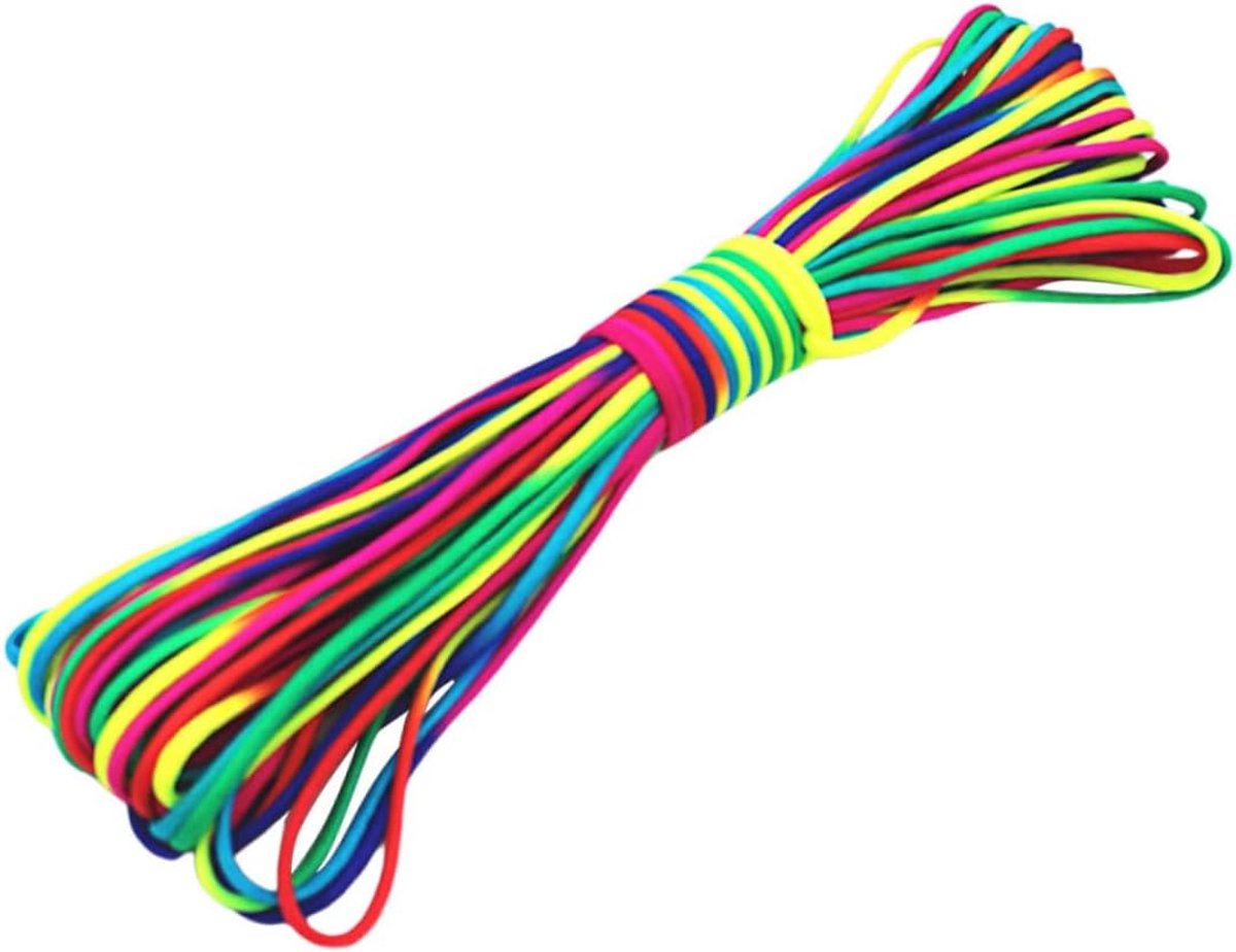 Paracord - Paracord touw - Reddingskabels voor buiten - kampeer - wandel - en survivaluitrusting - duurzame parachute-lijnen - waslijnen - tenten en accessoires