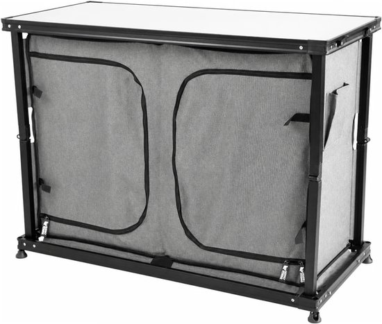 Happy Rhino - Kast Olympus Dubbel - Campingkast - 53 x 113 x 83 cm — afbeelding 2