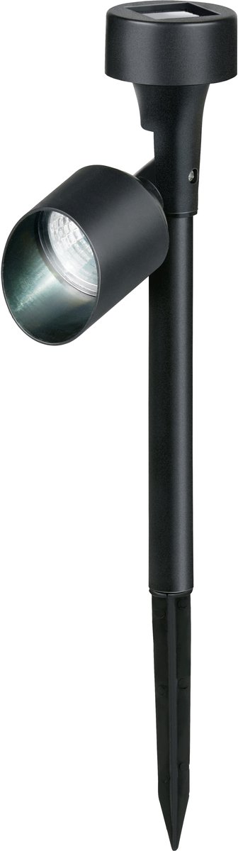 Grundig Solar Tuinverlichting Grondspot - Buitenlamp met Grondspies - Warm Wit Licht - IP44 - 11 x 5 x 36,5 cm