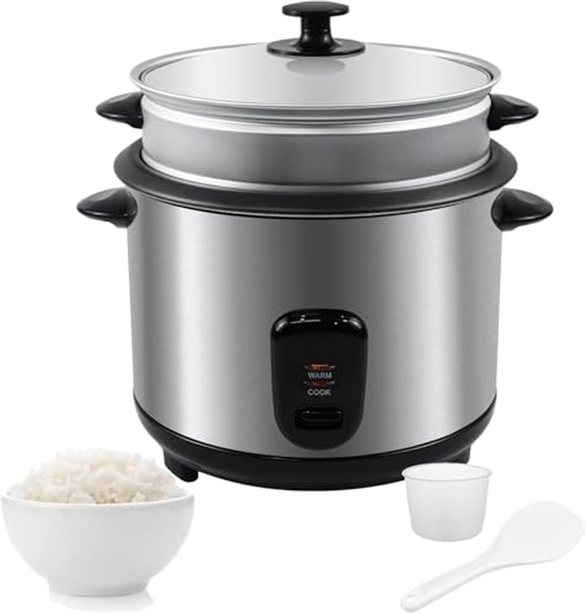 Rijstkoker met Stomer - Multicooker - Rice Cooker - Keuken