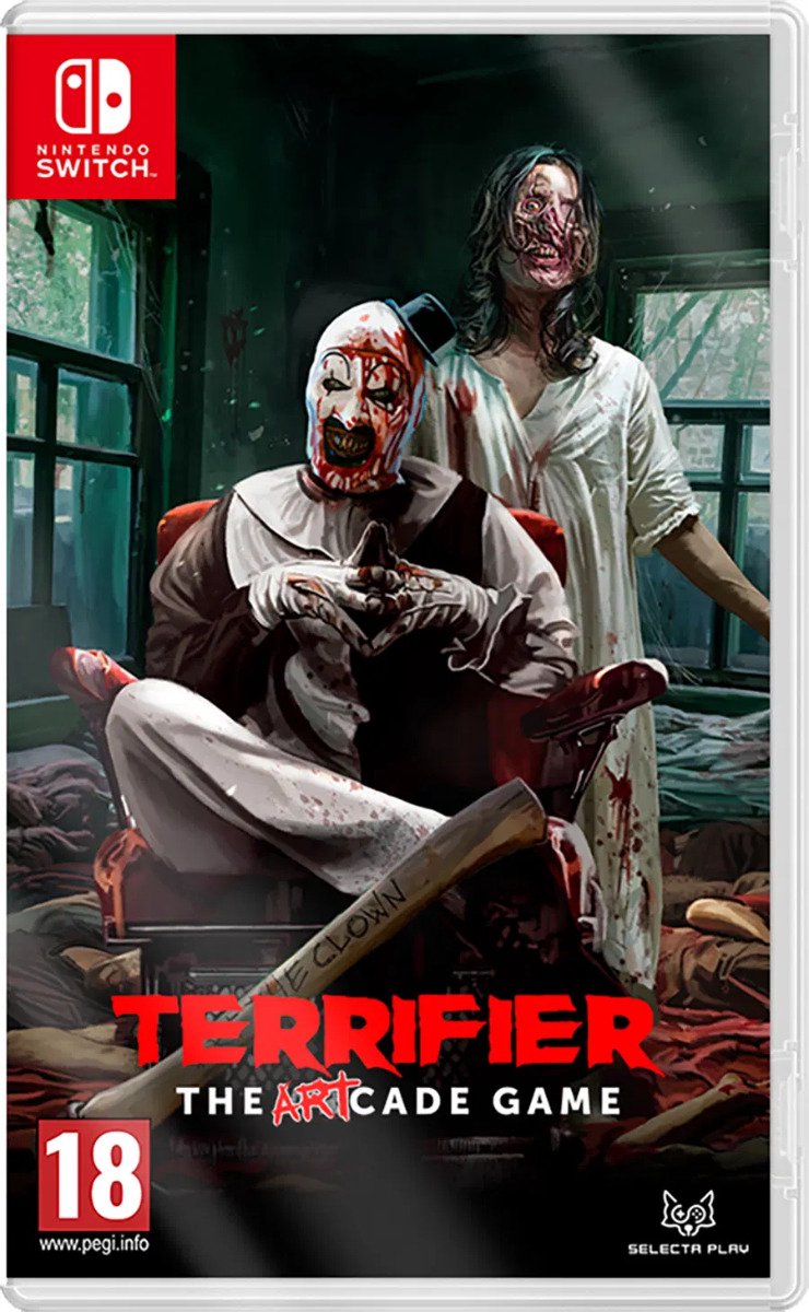 Terrifier The ARTcade Game-Standaard (Switch) Nieuw