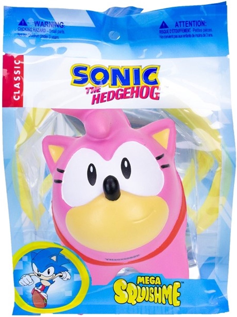 Sonic the Hedgehog Mega Squishme AMY ROSE - 15 cm