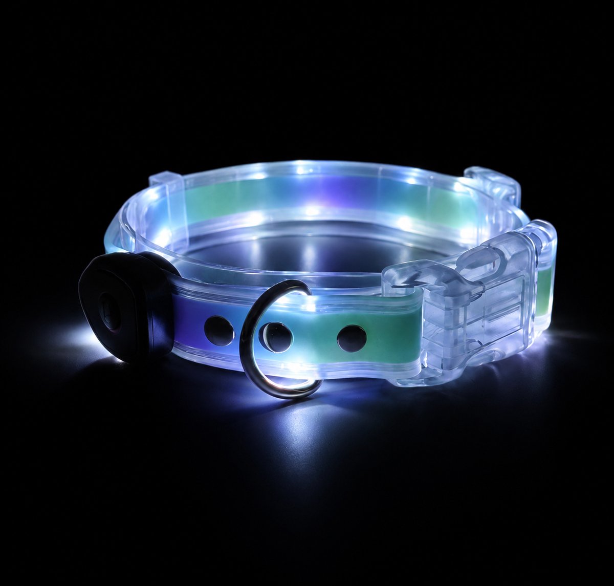 LED Hondenhalsband Oplaadbaar USB - Verstelbare Lichtgevende Halsband voor Honden - Veilig Nachtwandelen - Waterbestendig