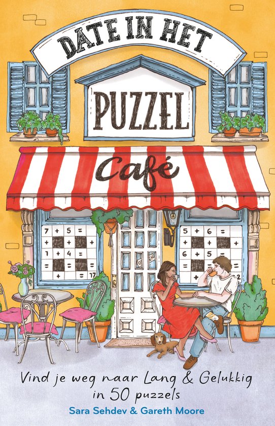 Date in het puzzelcafé - cover