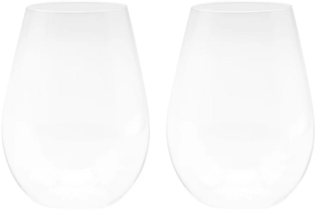 Copain de Vin VinVoyage Extra Kristallen Wijnglazen – Set van 2 – Mondgeblazen Universele Wijnglazen – Luxe Wijnaccessoire