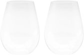 Copain de Vin VinVoyage Kristallen Wijnglazen – Set van 2 – Mondgeblazen Universele Wijnglazen – Luxe Wijnaccessoire