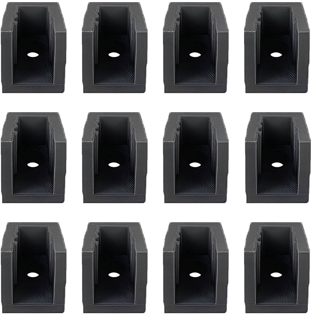 Dailygoods - 12 Stuks Wandhouders voor Persluchtgereedschap