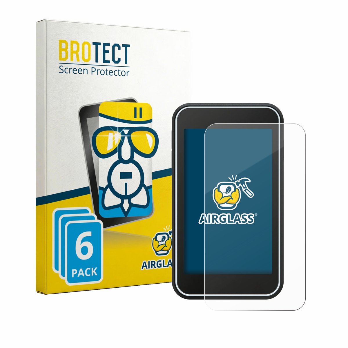 Screenprotector 6 Stuks voor Shot Scope H50 Beschermglas transparant
