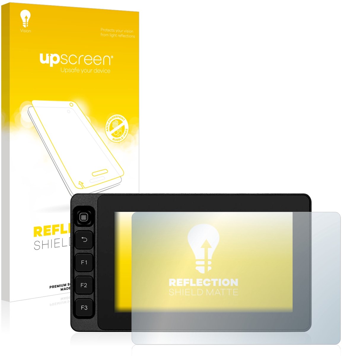 upscreen - Screenprotector voor SmallHD Ultra 5 - Folie Beschermfolie anti glare matte