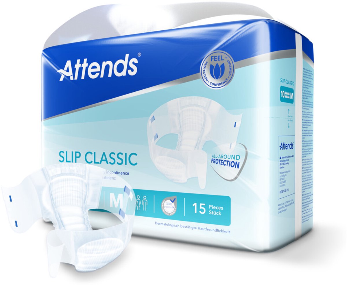 Attends Slip Classic 10 Medium - 1 pak van 15 stuks