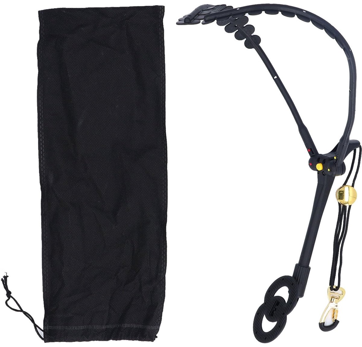 Dailygoods - Verstelbare Dubbele Schouderriem voor Saxofoon en Blaasinstrumenten