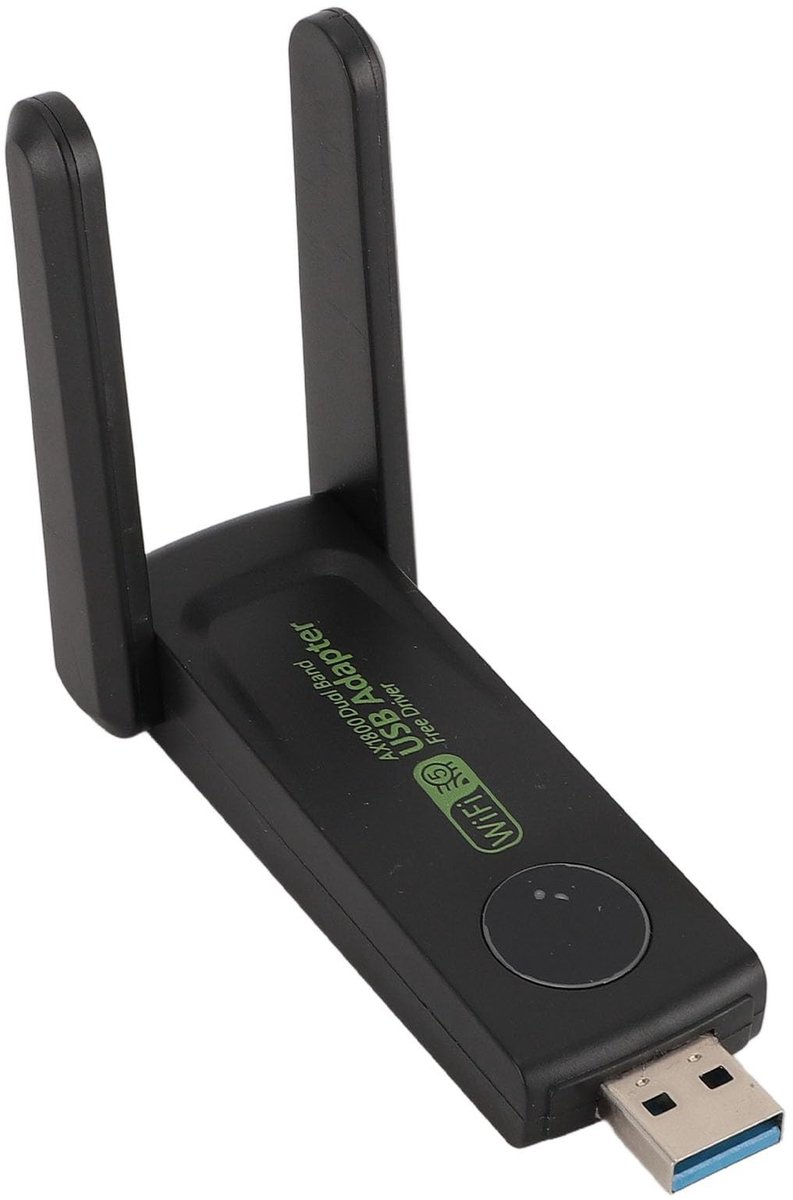 Dailygoods - Cosensi - Dailygoods - Dailygoody - USB WiFi-adapter - Dual Band 5G 2.4G - Hoge Gain Antennes - Draadloze Netwerkadapter - Snelle Verbinding - Geschikt voor XP 7 8 8.1 10