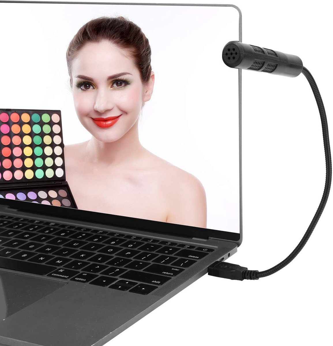 Dailygoods - Omnidirectionele USB Microfoon voor PC en Laptop