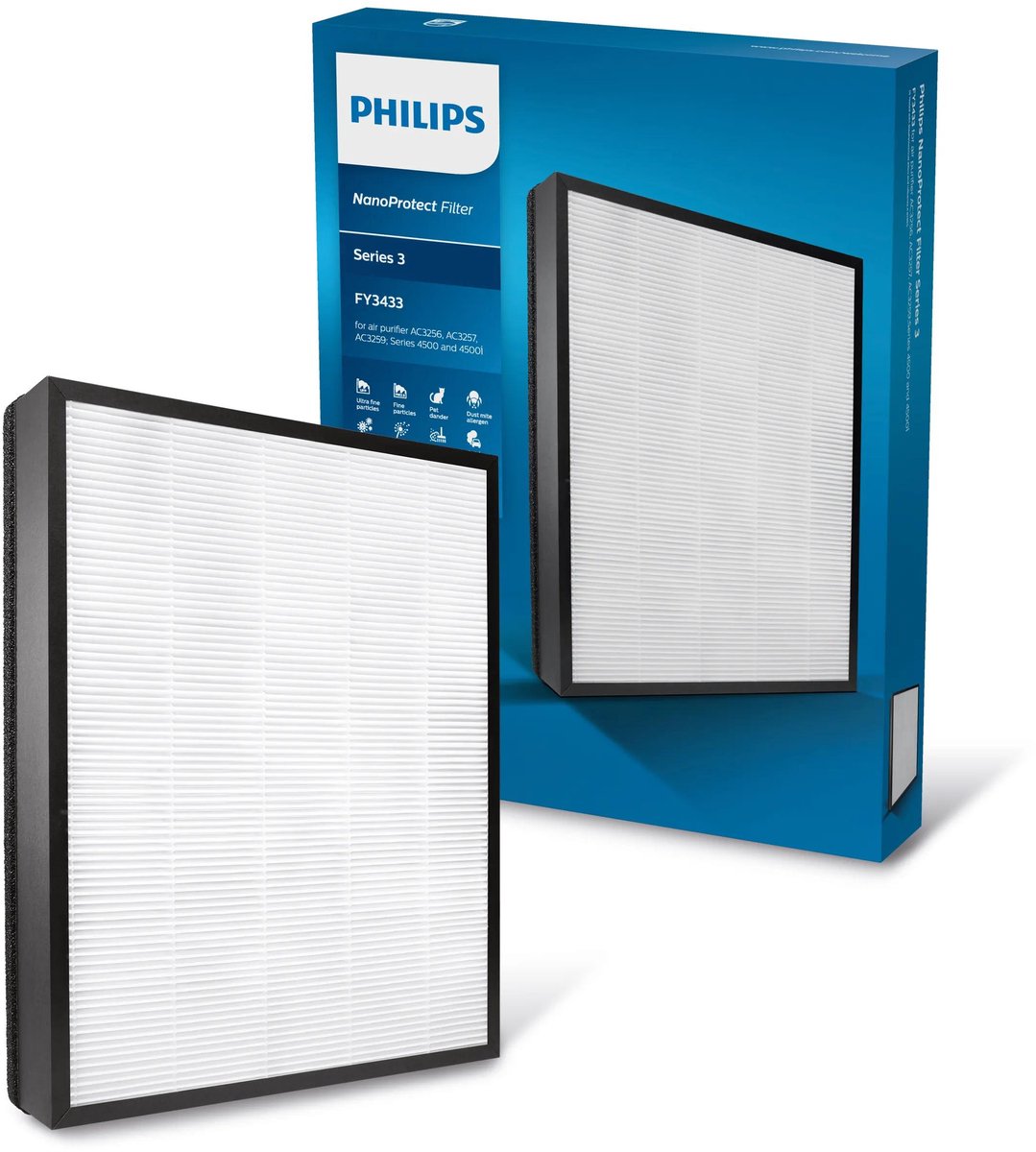 Philips NanoProtect FY3433/10 - HEPA- Luchtreinigingsfilter