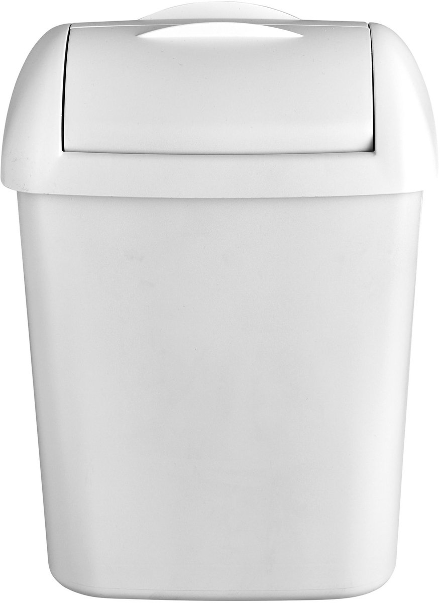 Hygienebak Damesverband box 8L wit 8 liter (6151805479462)