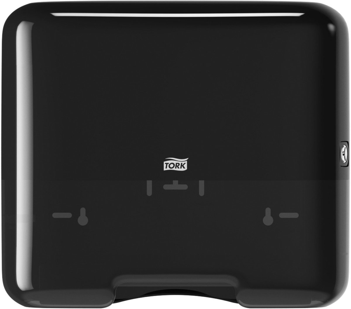 Tork Dispenser handdk. z/c-vouw mini zwart voor H3 (553108)