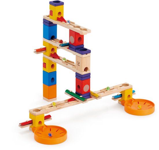 Hape Music Motion – Muzikale Knikkerbaan Uitbreidingsset voor Kinderen vanaf 4 jaar | 97 Onderdelen