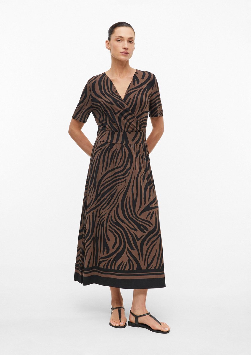 S.Oliver Kleid bruin