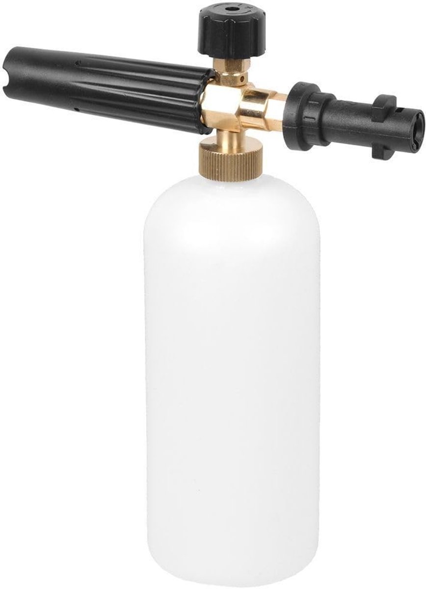 Dailygoody - OmGoods - Dailygoody - Snow Foam Gun - Hoge druk spuit - 1 L jet fles - Verstelbare schuimgenerator - Voor Karcher K2 K3 K4 K5 K6 K7 - Schoonmaken en wassen