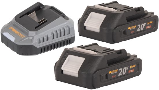 Procraft CW20bb accu-hogedrukreiniger 20 V 30 bar 180 l/u borstelloos + 2x accu 2,0 Ah + oplader + koffer van Procraft — afbeelding 4