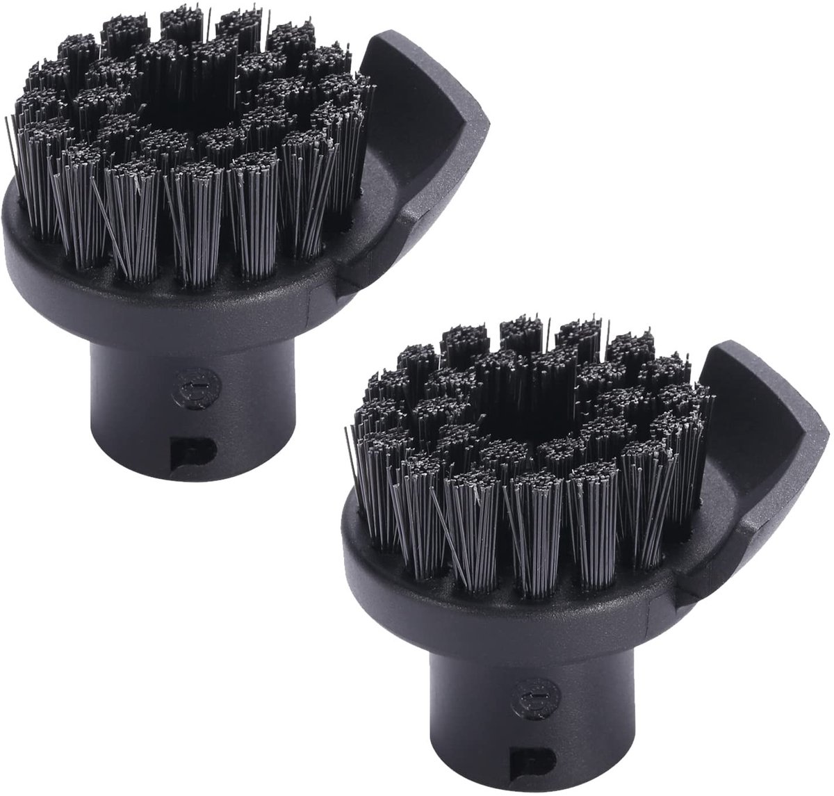 Dailygoody - Solidchoice - Dailygoody - Stoomreiniger accessoires - Ronde stoomreinigingsborstels - Vervangbare borstels - Ondersteunt SC1 SC2 SC3 SC4 SC5 SC6 SC7 - Voor optimaa...