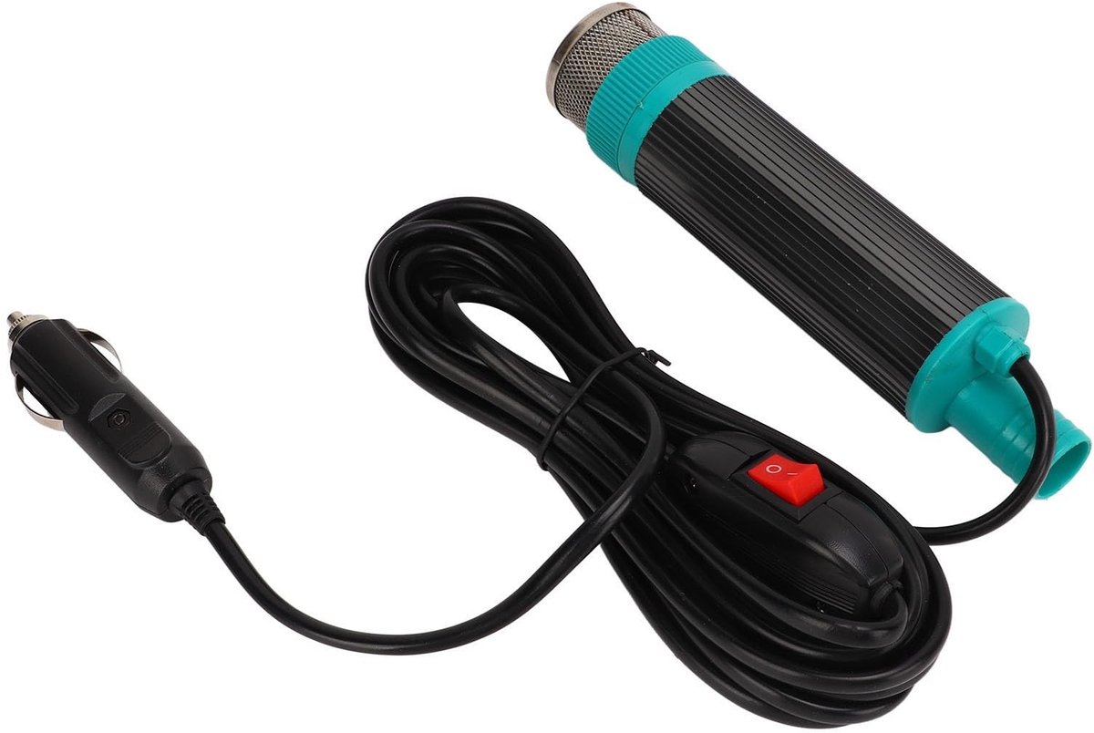 Dailygoody - OmGoods - Dailygoody - Draagbare Elektrische Overdrachtspomp - Oliepomp met 5m Kabel - Ideaal voor RV en Aanhangwagen - 12V Brandstofpomp - Hoge Doorstroming vo...