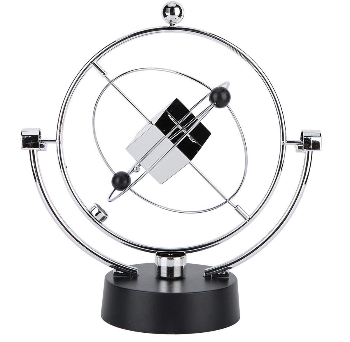 Dailygoody - Newton Pendulum - Magnetische Swing - Desk Decoratie - 24 cm - Kinetic Orbital Craft - Geschikt voor thuis en kantoor - Kleur #235