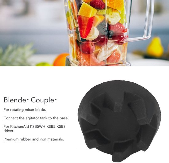 Dailygoody - 4-delige Blenderkoppeling - Vervangende Onderdelen - Accessoire voor Blender - Geschikt voor Kitchen Aid - Inclusief Moersleutelset — afbeelding 4