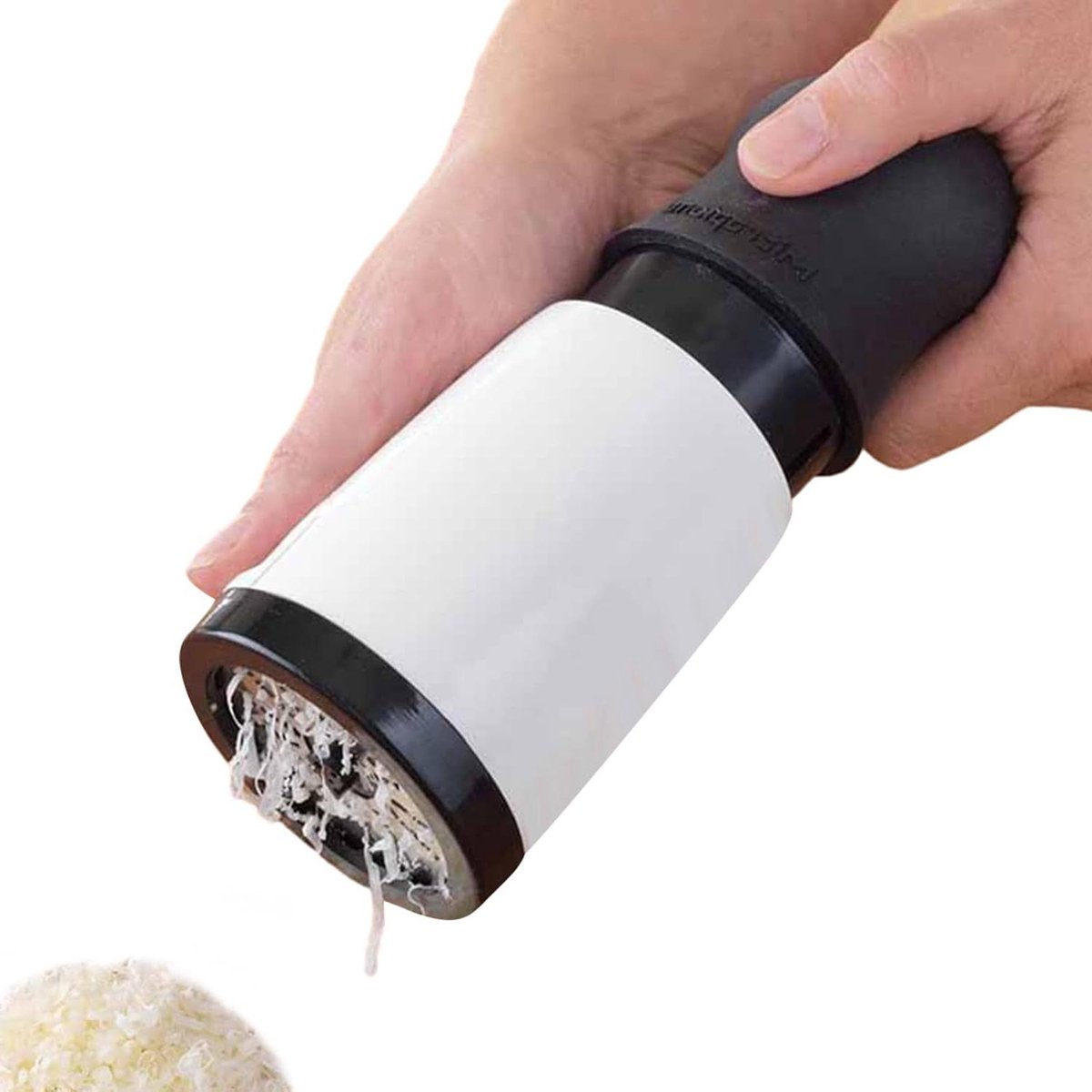 Kaasrasp - Kaasmolen Rasp - Keuken Gebruik - Ergonomisch Ontwerp - 17x6x7.3cm - Zilver