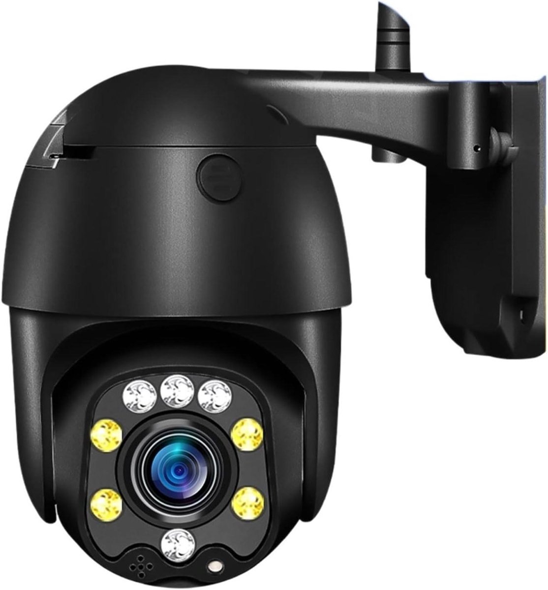 Beveiligingscamera Buiten - IP Camera CCTV Camera - Huis Beveiligen - 5x Optische Zoom - 5MP - Wit