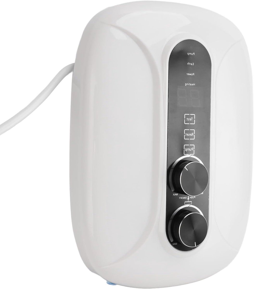 Elektrische Boiler - Tankloze Waterverwarmer - Direct Warm Water - Snelle Verwarming - 5500 Watt - Wit