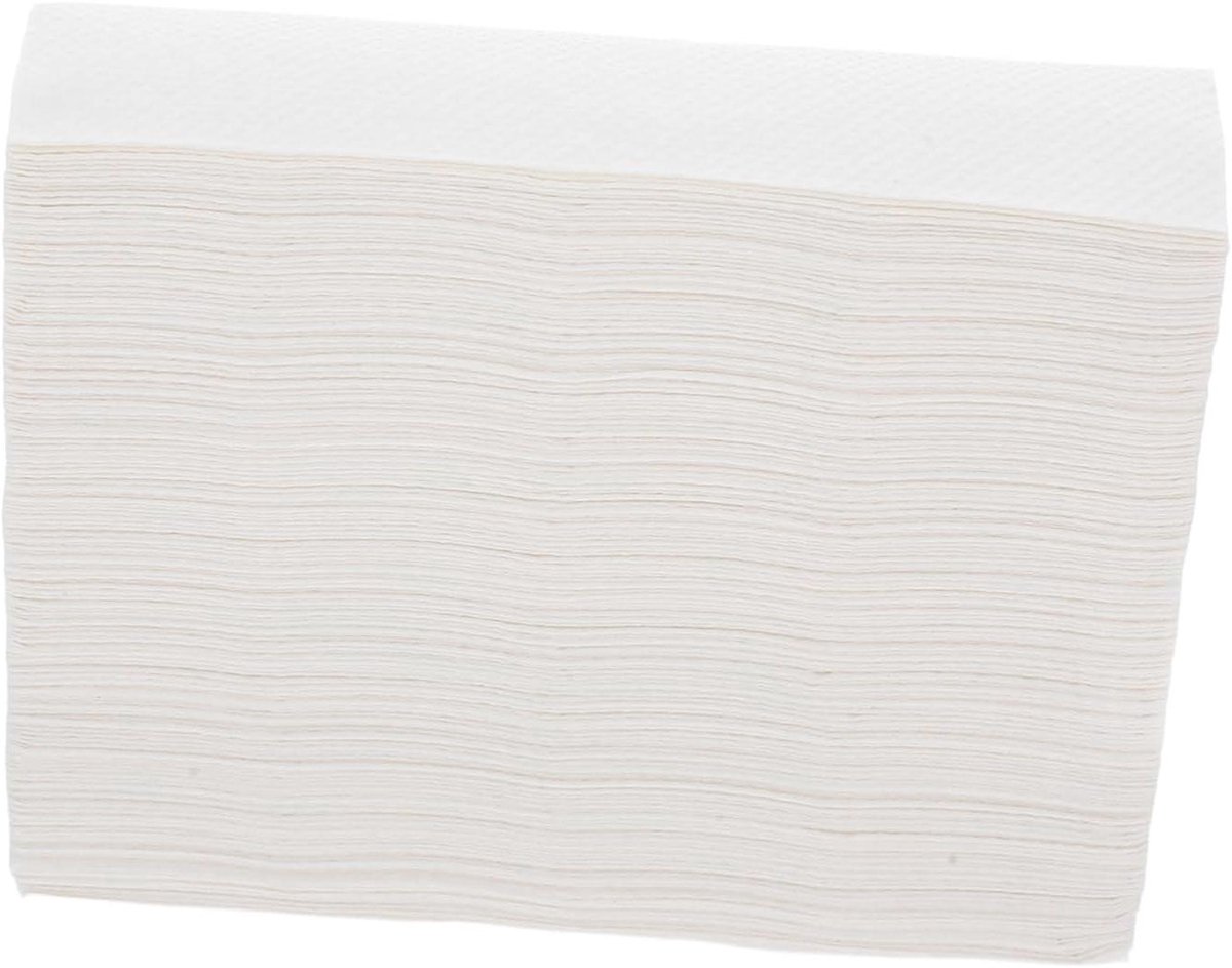 Papieren Handdoeken - Wegwerphanddoeken Gastendoekjes - Badkamer Hygiëne - Hoge Absorptie - 180 stuks - Wit