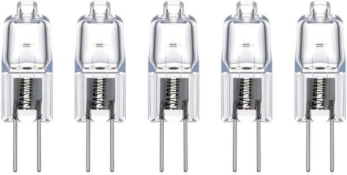 Oven Gloeilamp Halogeen Lampjes G4 Keuken Verlichting Energiezuinig 5 stuks Transparant