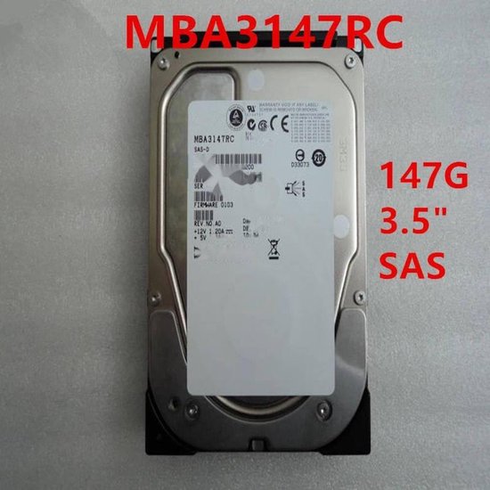 Interne Harde Schijf - Server HDD - Server Opslag - 15K RPM - 147 GB - Zilver van Interne Harde Schijf — afbeelding 2