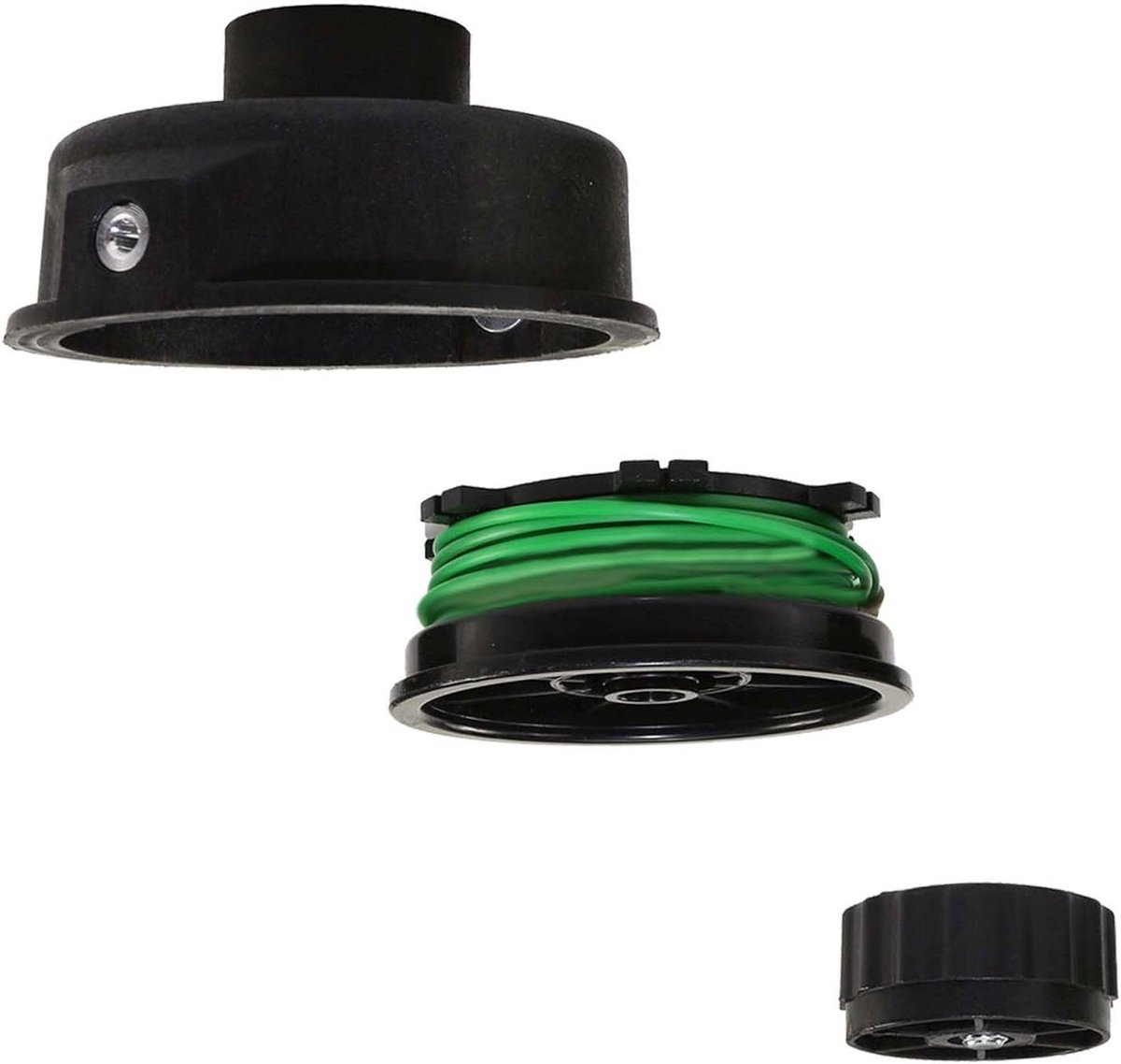 Dubbele lijn spoelkop - Grastrimmer accessoires - Tuinonderhoud - Alternatieve spoelkop - 24.5 x 16.5 cm - Niet gespecificeerd