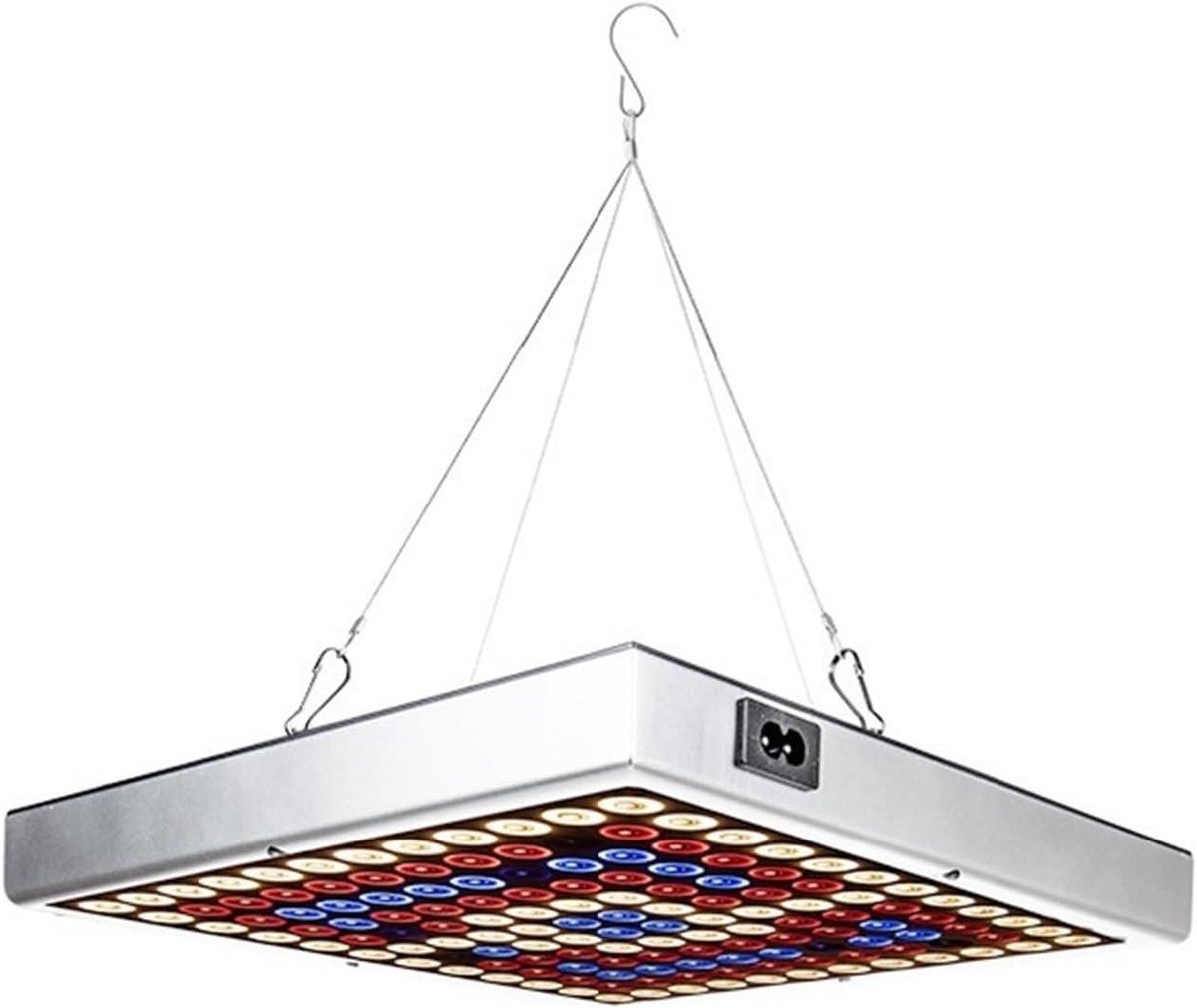 Plantenlamp LED - Kweeklamp Full Spectrum - Planten Groei Stimuleren - Serieel Koppelen Mogelijk - 25W - Zwart