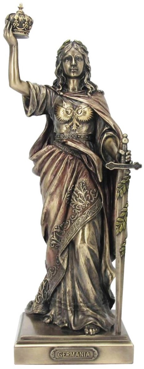 Veronese Design beeld/figuur - Germania met Zwaard - 29cm