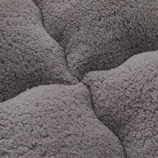 Vloermatras - Japanse futon - Comfortabel slapen - Dubbelzijdig ontwerp - 150 x 200 cm - Grijs — afbeelding 2