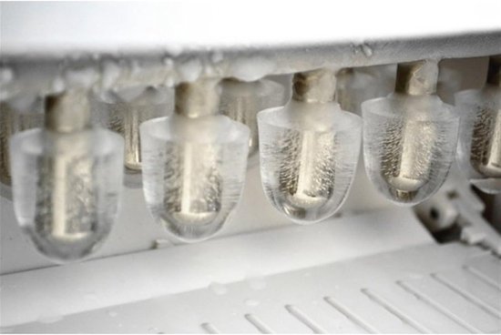 IJsblokjesmachine Aanrecht - Ijsmaker Portable - Snelle Drankkoeling - 9 Stuks In 7 Min - 26 Pond Per Dag - Wit — afbeelding 5