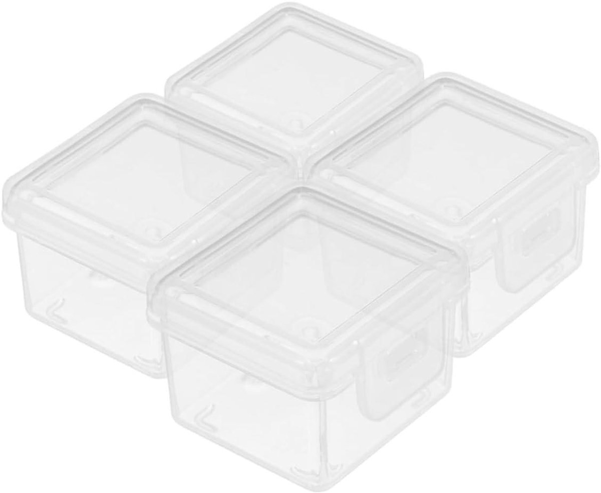 Kaasbewaarder - Boterdozen - Voedsel Vers Houden - Herbruikbaar Plastic - 4 Stuks - Transparant