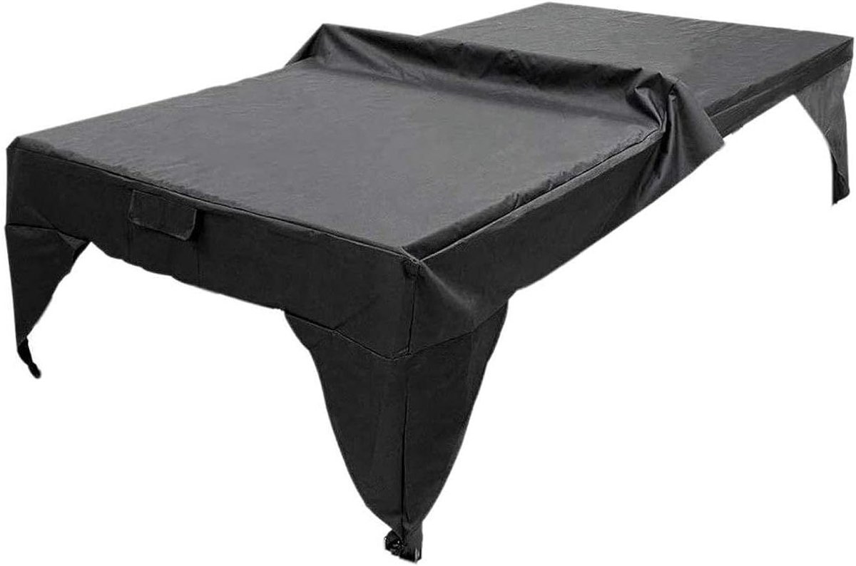 Tafeltennishoes - Tafelbeschermer - Buiten Beschermen - Waterdicht Stofdicht - 280 cm - Zwart