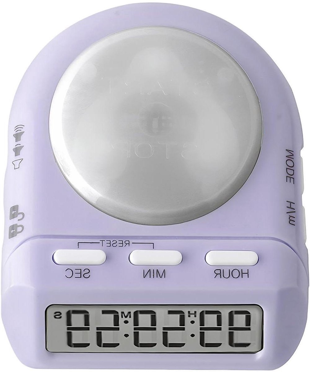 Digitale Kookwekker - Aftelalarm Timer - Koken Bakken Sport - Stil Trilalarm - 75x5cm - Paars