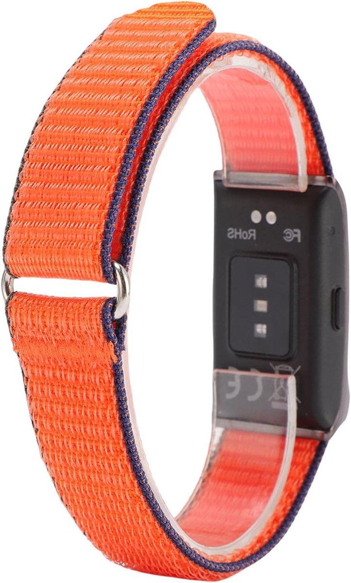 Slimme polsband - Fitness tracker - Activiteit meten - 10m waterdicht - 20-30 dagen gebruik - Oranje