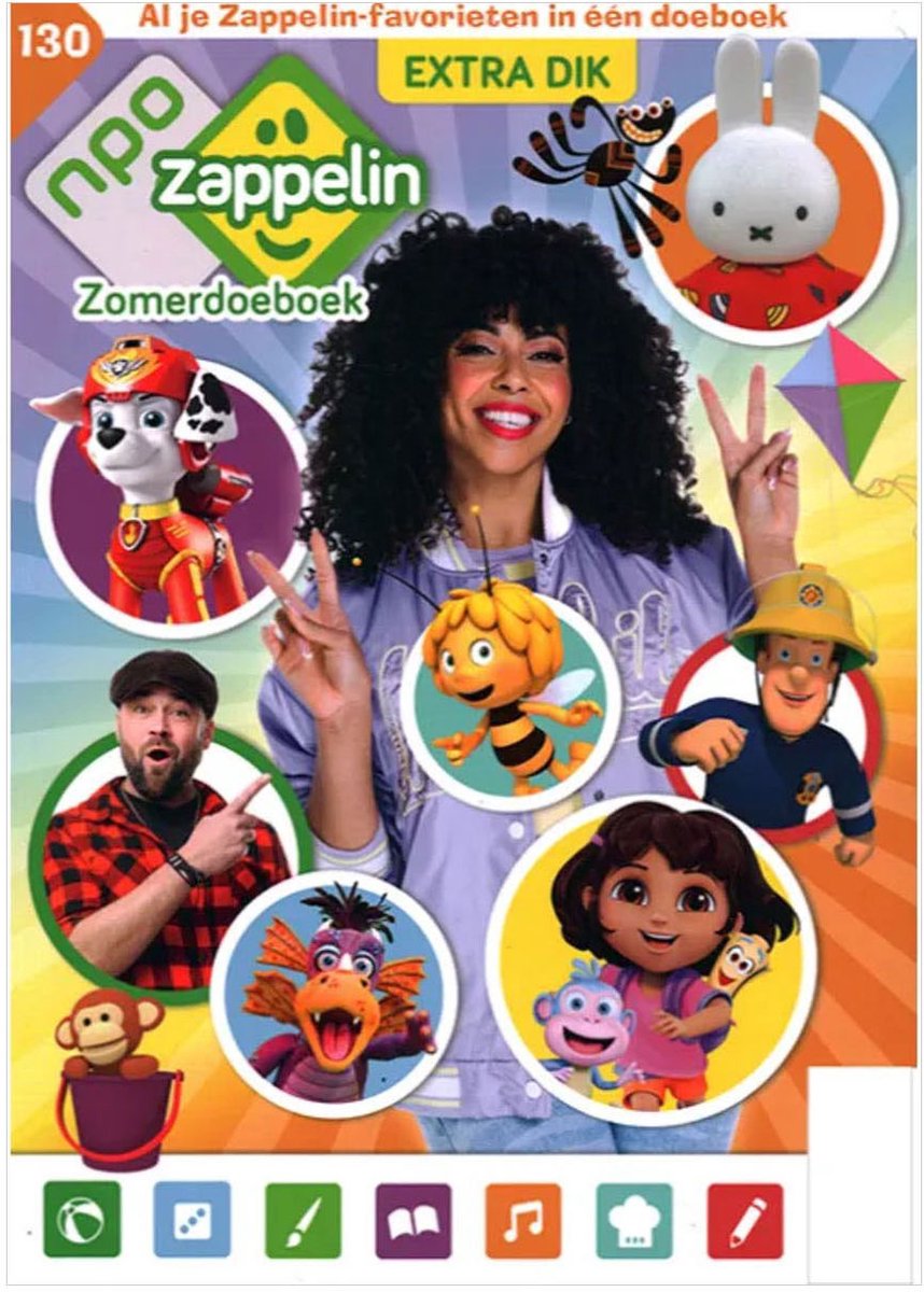 Vakantieboek Zappelin - Zomerboek - Doeboek Zappelin