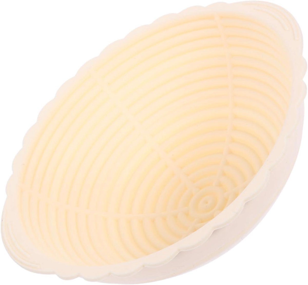 Zuurdesem Broodmand - Rijsmand Bakvorm - Brood Bakken - Speciaal Ontwerp - 25x23x9cm - Beige