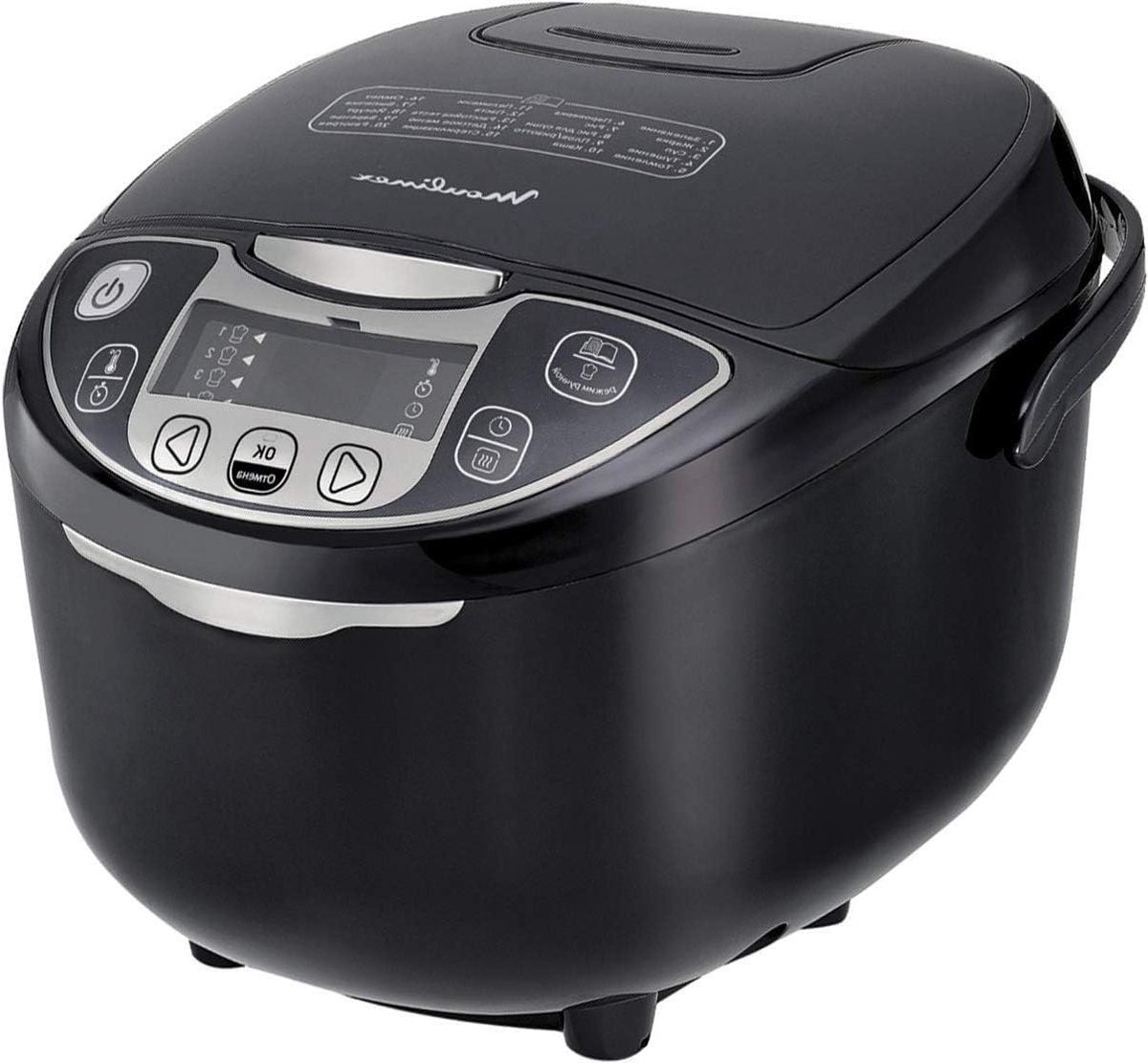Keukenmachine Multicooker - Intelligente Kookpan - Maaltijden Bereiden - 25 Kookprogramma's - 5 Liter - Zilver