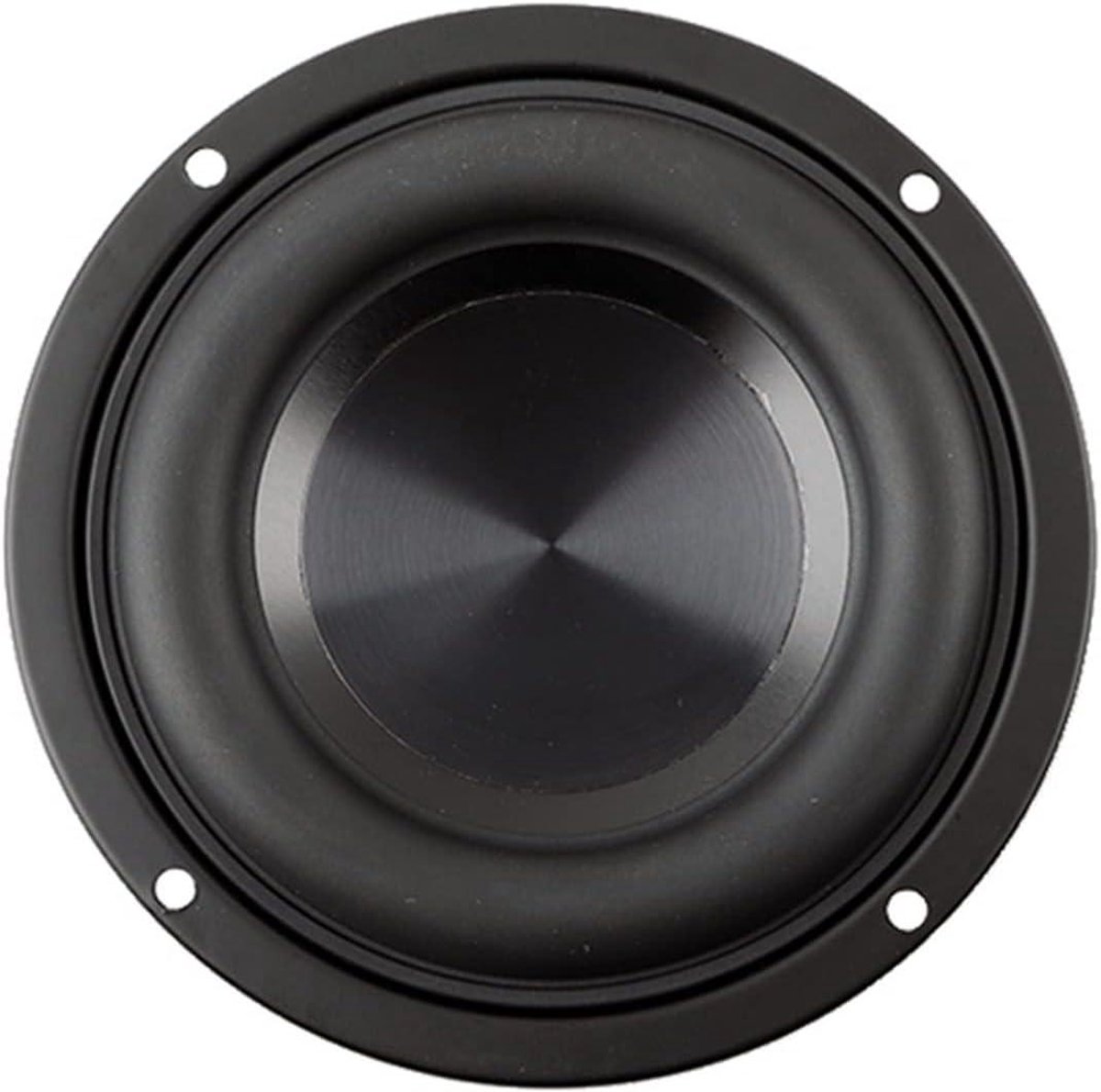 Subwoofer Speaker - Bass Speaker Unit - Home Theater DIY - Crystal Clear Sound - 4 Inch - Black
